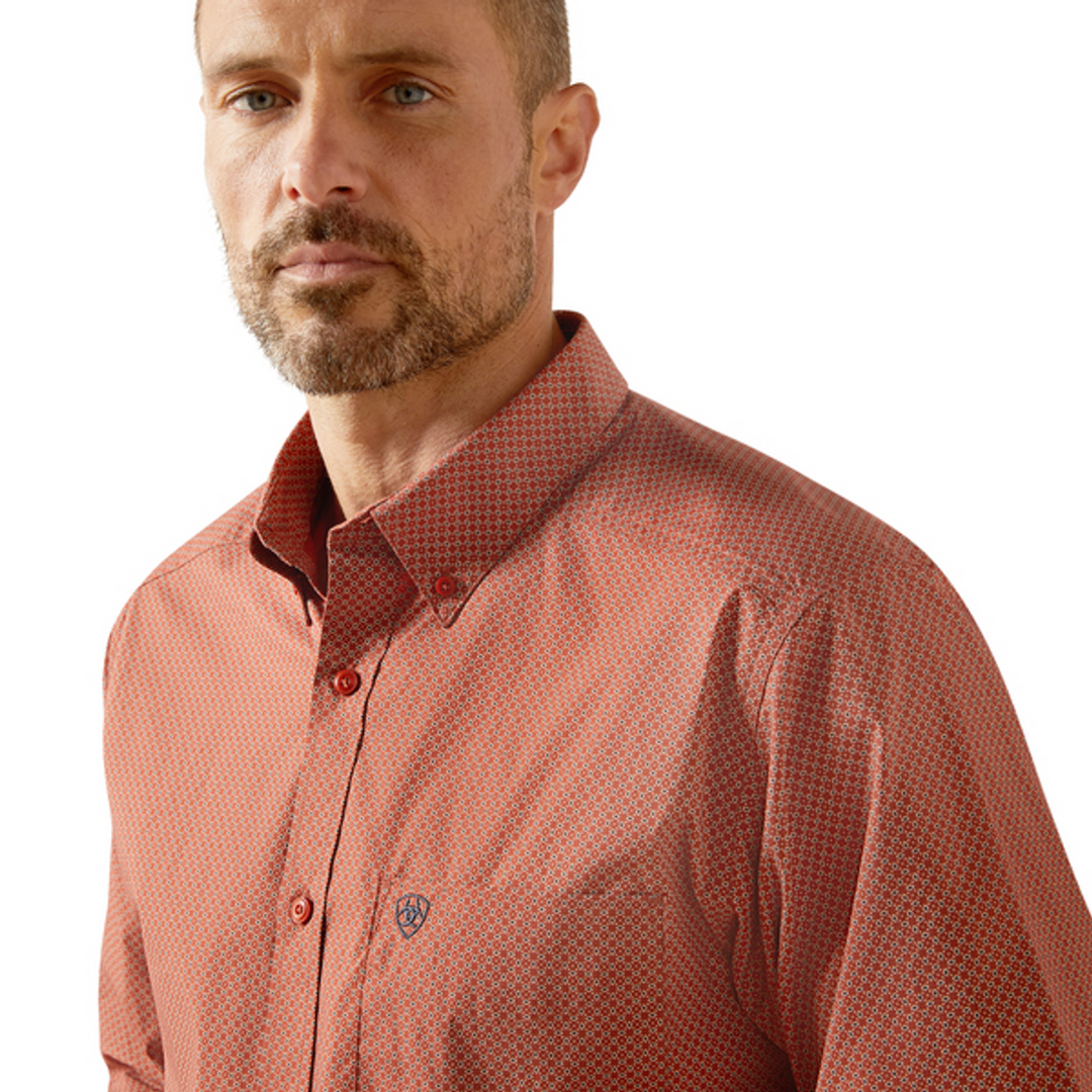 Men's Style# 10065965 Warren FTD LS Rust Red