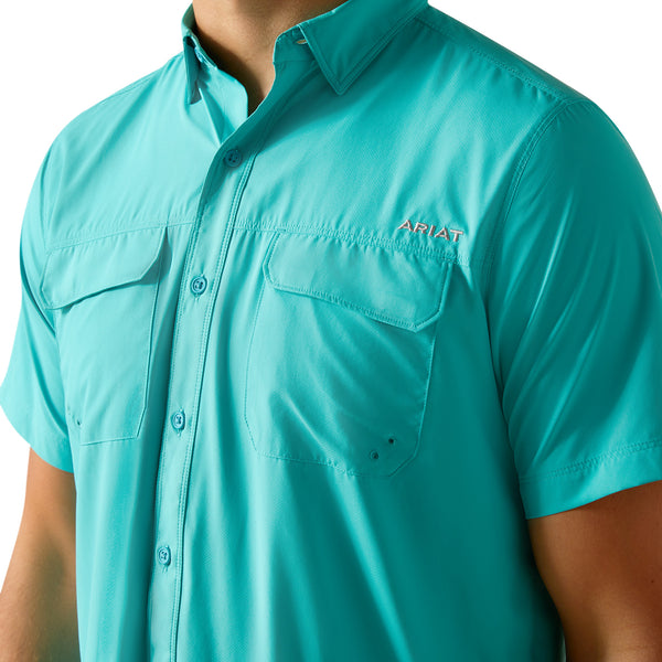 MEN'S Style No. 10051383 VentTEK Outbound Fitted Shirt-Drift Turquoise