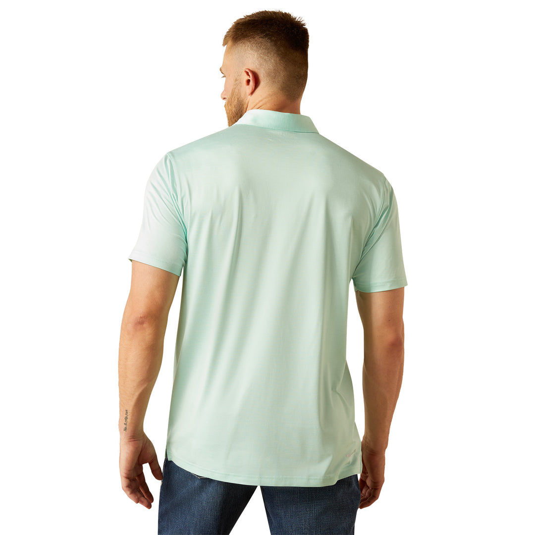 MEN'S Style No. 10058779 Charger 2.0 Fitted Polo-Parasail Aqua