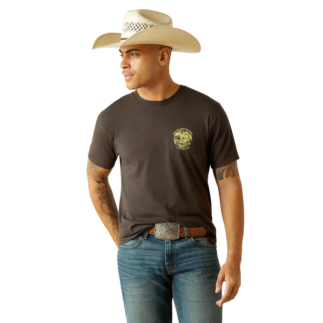 Men's Ariat Take The Long Way T-Shirt #10058885