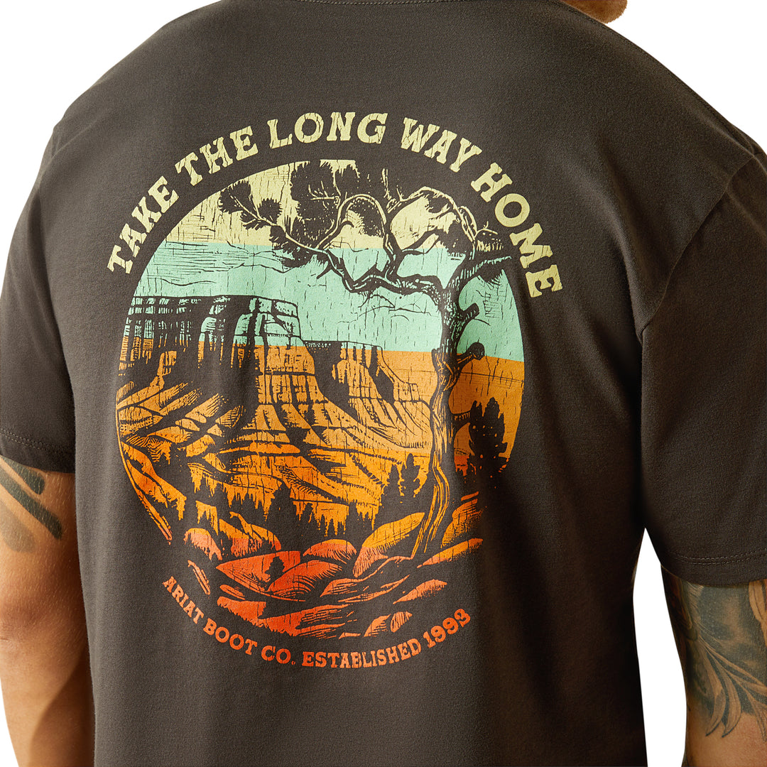 Men's Ariat Take The Long Way T-Shirt #10058885