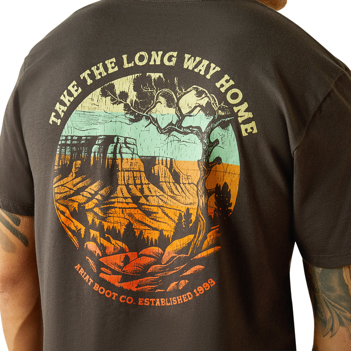 Men's Ariat Take The Long Way T-Shirt #10058885