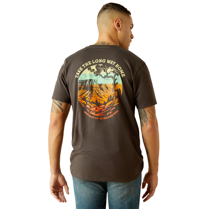 Men's Ariat Take The Long Way T-Shirt #10058885