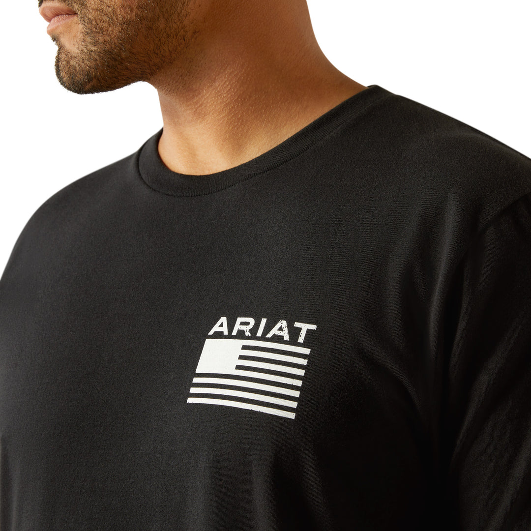 ARIAT FREEDOM STRIPE TEE  10058891
