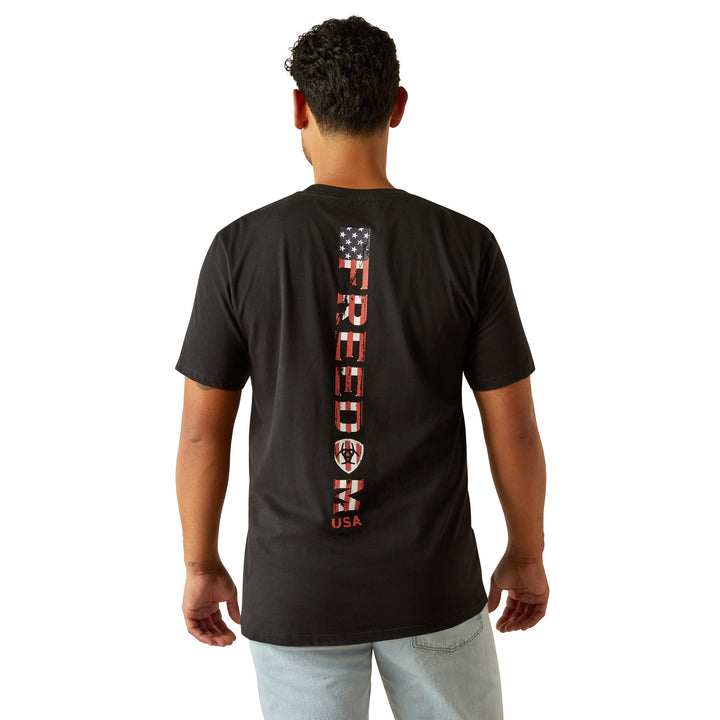 ARIAT FREEDOM STRIPE TEE  10058891