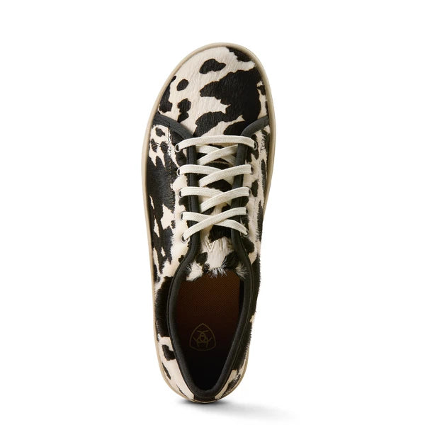 ARIAT SKYLAR BLACK/WHITE COW PRINT - FOOTWEAR LADIES - 10080404