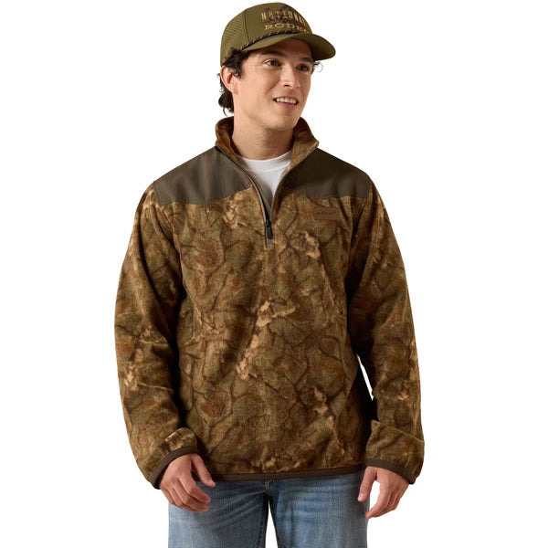 ARIAT SWEATER SAVANNAH TAN CAMO - MEN SWEATER - 10079434