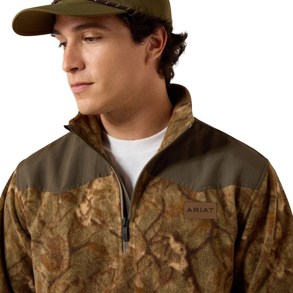 ARIAT SWEATER SAVANNAH TAN CAMO - MEN SWEATER - 10079434