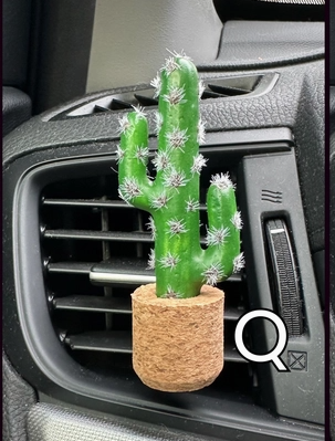 Plant Car Vent Clip Air Freshener Diffuser (Reusable)
