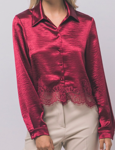 Draya Satin Party Top