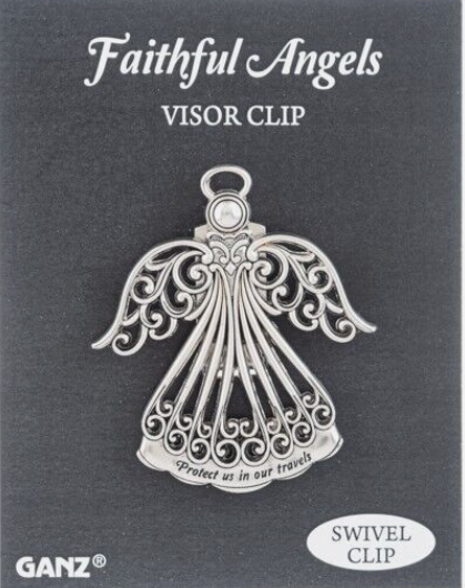 Faithful Angel Visor Clip