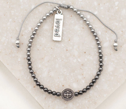 Love Lights the Way - St. Amos Crystal Pearl Bracelet