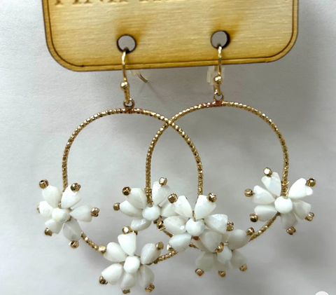 PP013 FLOWER EARRING