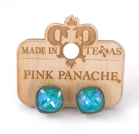 E-448BLD Laguna Delite Cushion Cut Studs