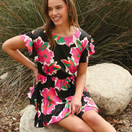 KB Floral Dress