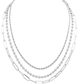 Triple Chain Necklace