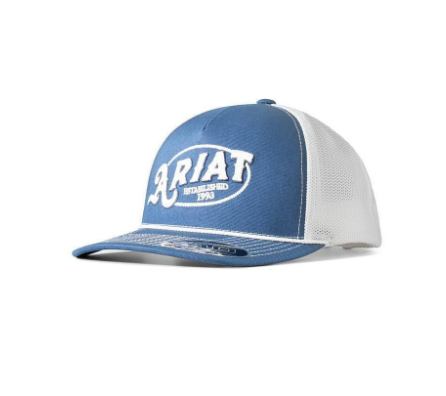 Ariat Western Hat Mens Baseball Cap Logo Embroidery Navy A300086603