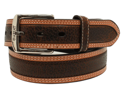 Ariat Men's Two-Toned Brown Belt A10004305