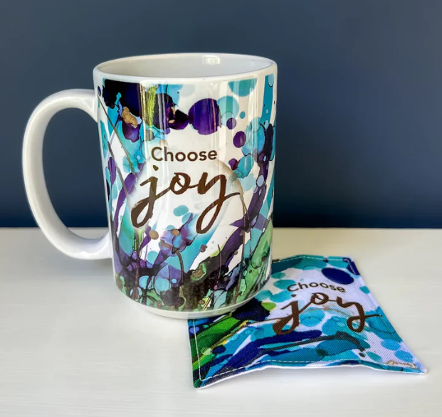 Choose Joy Mug & Coaster Set