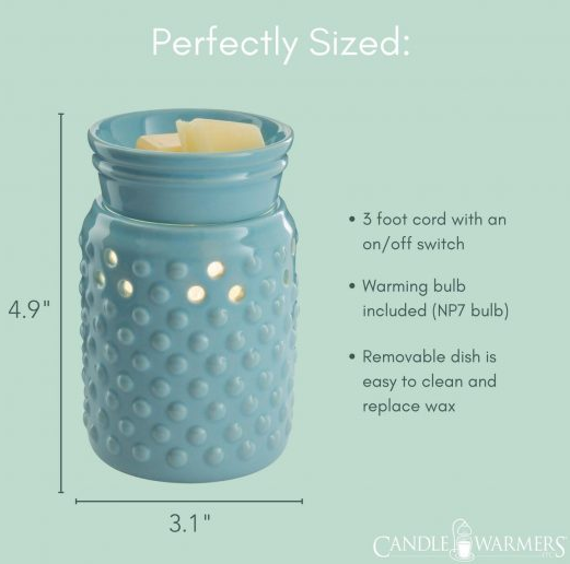Hobnail Midsize Illumination Fragrance Warmer