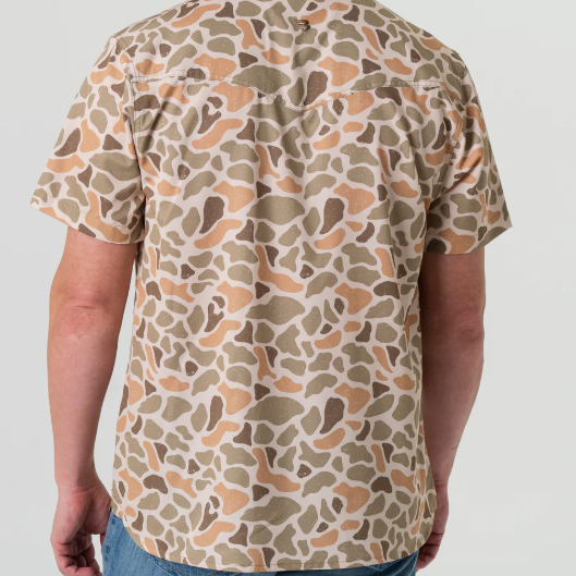 BURLEBO Performance Western Shirt - Venado Camo