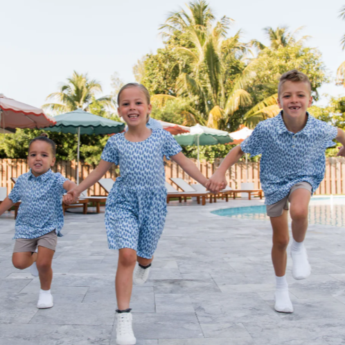 Youth Moxie Dress - Bluebonnet