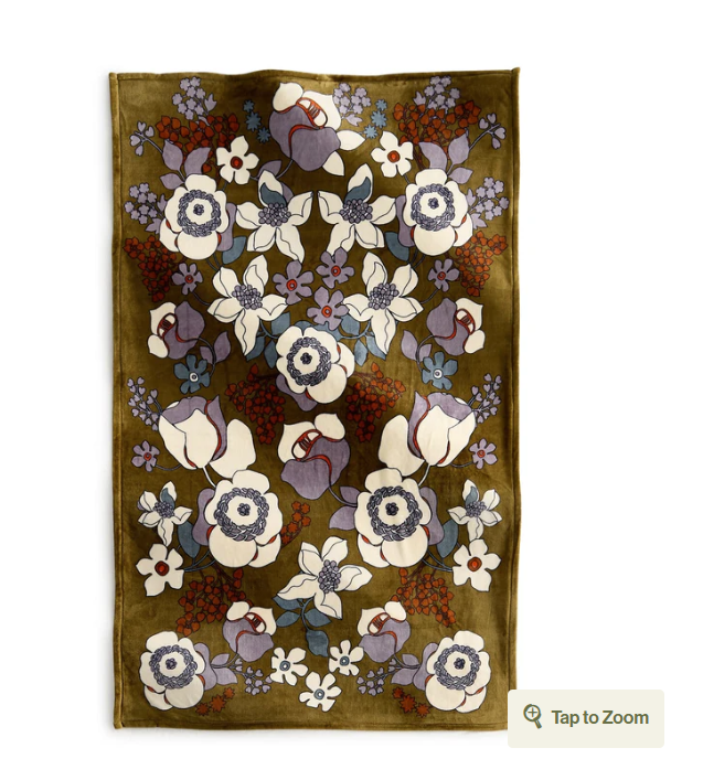 Vera Bradley Plush Throw Blanket