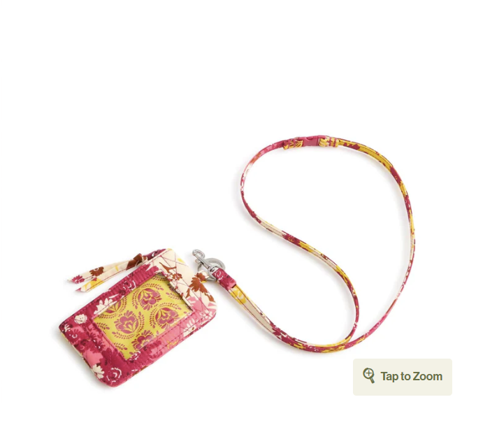 Zip ID Pouch w/Breakaway Lanyard