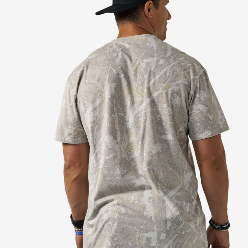 Burlebo Vintage Washed Tee - Drifter Camo