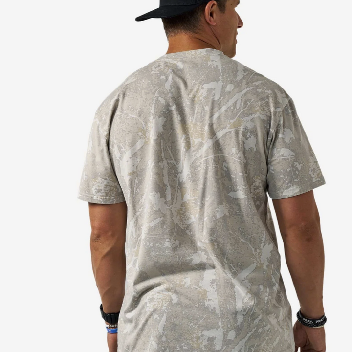 Burlebo Vintage Washed Tee - Drifter Camo
