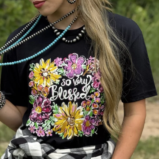 Callie Ann Stelter So Very Blessed Tee
