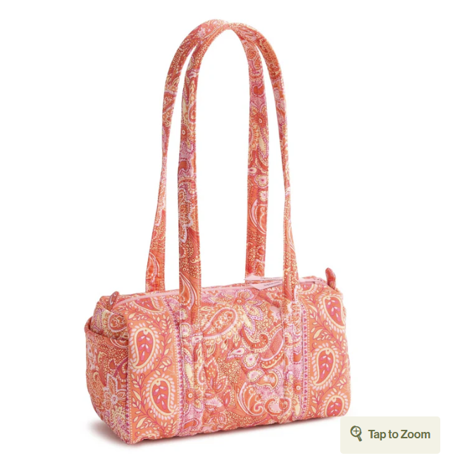 Vera Bradley Original 100 Handbag-Sherbet