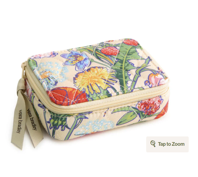 Vera Bradley Travel Pill Case
