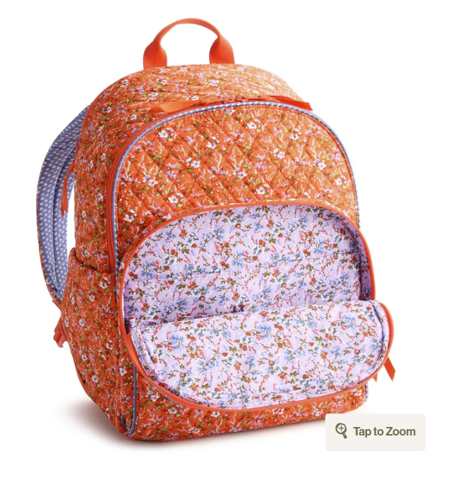 Vera BradleyBancroft Backpack-Wildflower Sprigs