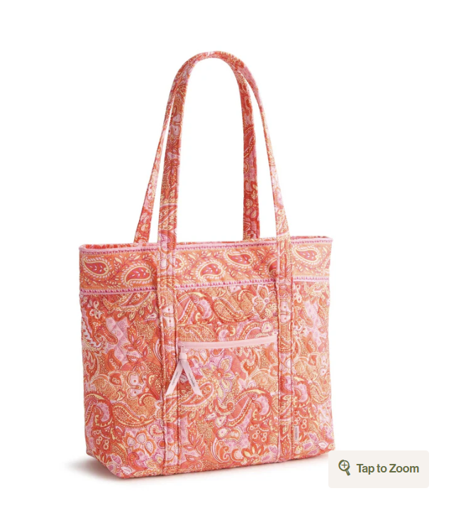 Vera Bradley Original Vera Tote-Sherbet