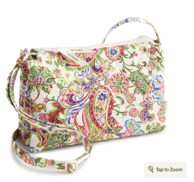 Vera Bradley Foxbury Crossbody-Vibrant Paisley