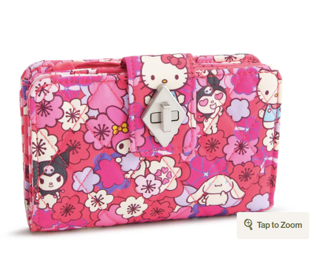 Vera Bradley Hello Kitty® and Friends Small Turnlock Wallet