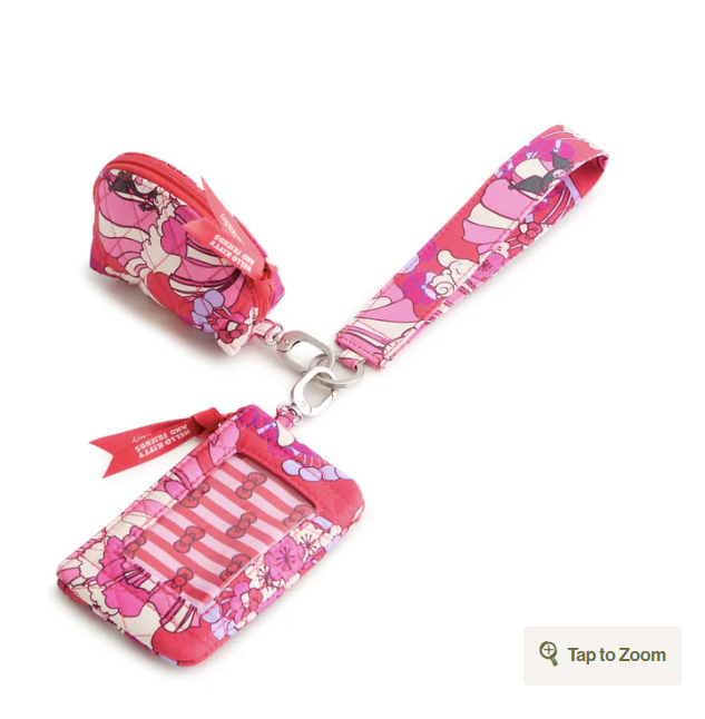 Vera Bradley Hello Kitty® and Friends Dual Pouch Wide Wristlet