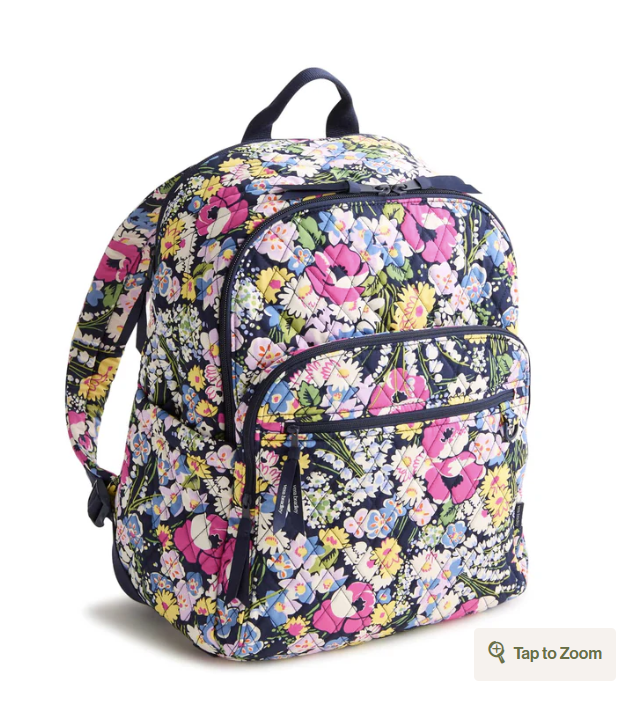 Vera Bradley Bancroft Backpack Poppy fields