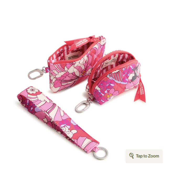 Vera Bradley Hello Kitty® and Friends Dual Pouch Wide Wristlet