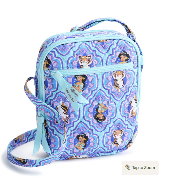 Disney Sullivan Crossbody Jasmine medallions in Premium cotton