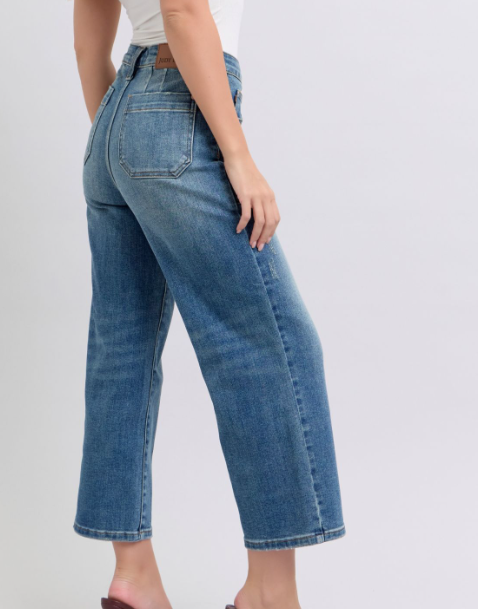 Judy Blue Wide Leg Denims