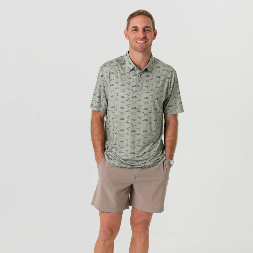 BURLEBO FLYING DUCKS PERFORMANCE POLO