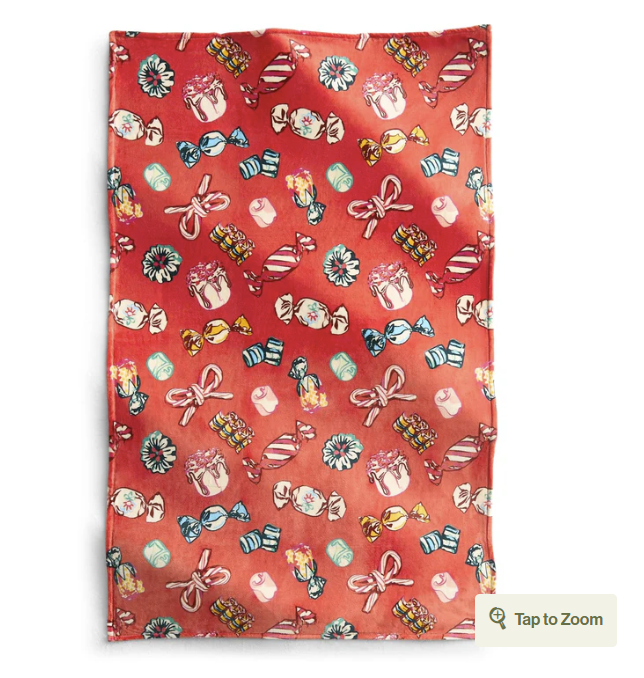 Vera Bradley Plush Throw Blanket