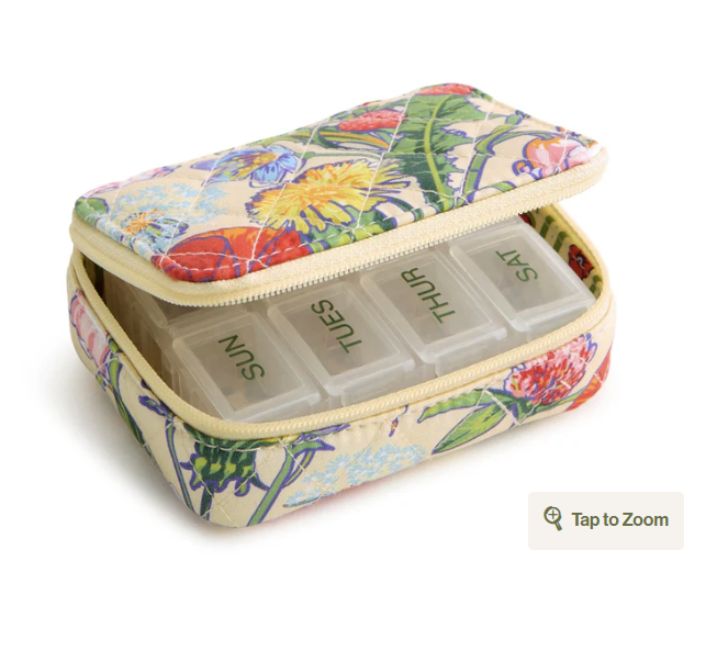 Vera Bradley Travel Pill Case
