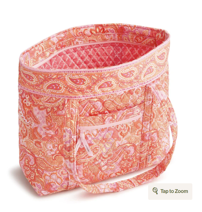 Vera Bradley Original Vera Tote-Sherbet