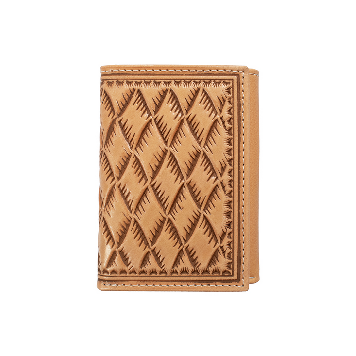 NOCONA TRIFOLD BASKETWEAVE NATURAL - ACCESSORIES WALLET - N500051048