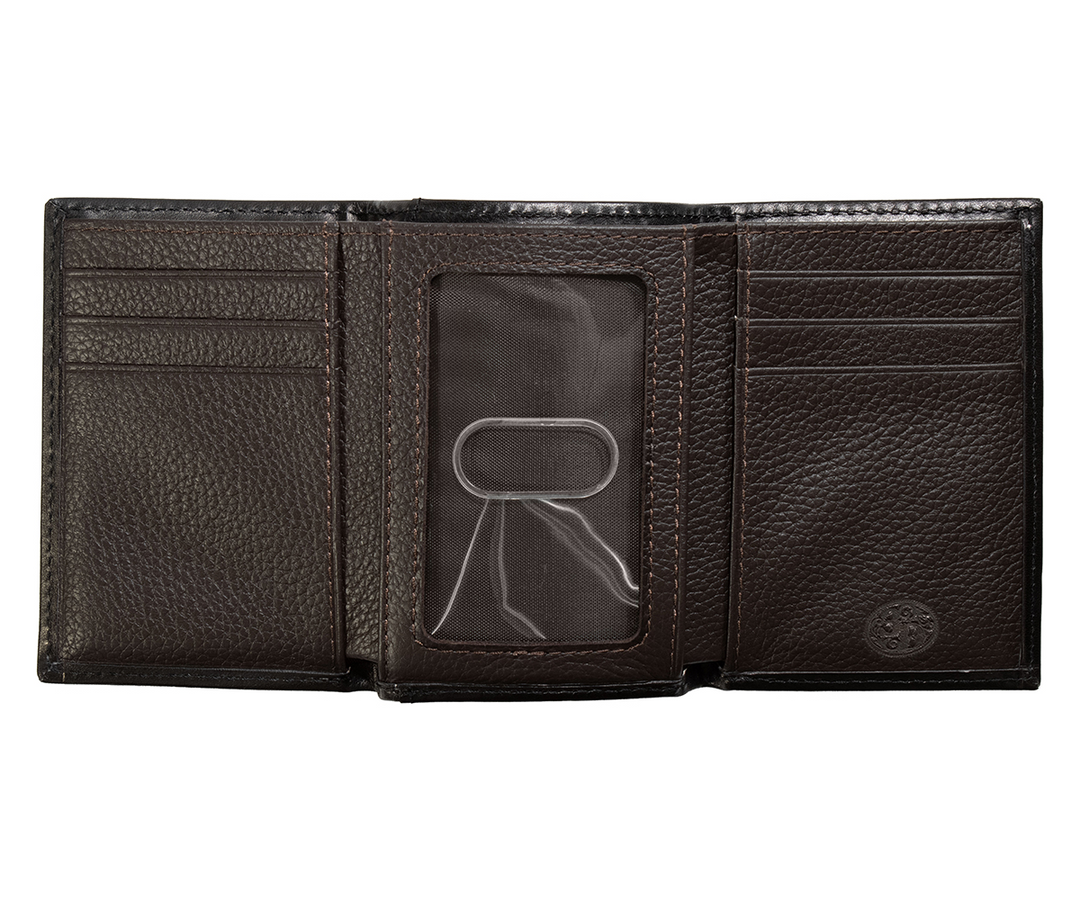 3-D BELT TRIFOLD CALF HAIR CROSS - ACCESSORIES WALLET - D250017502