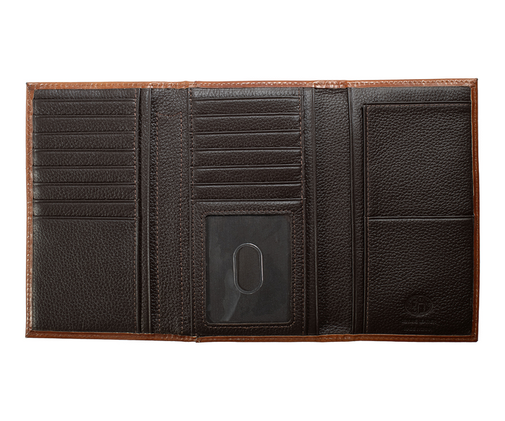 3-D BELT TRIFOLD RODEO BASKET WEAVE - ACCESSORIES WALLET - D250017702