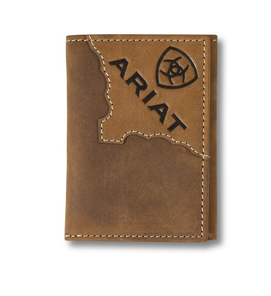 ARIAT TRIFOLD TWO TONE LEATHER - ACCESSORIES WALLET - A3552744